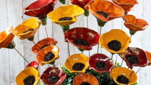 Glasierte_Gartendekoration